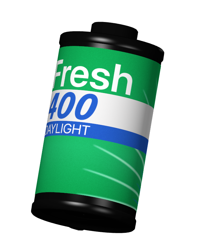 Fresh 400 film canister