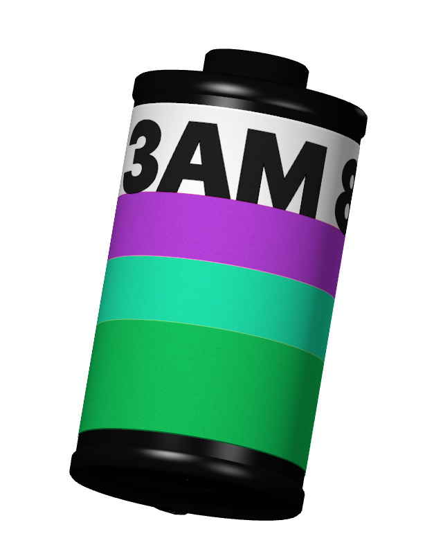 3AM 800 film canister